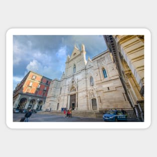 Cattedrale di San Gennaro or Duomo of Naples, Italy Sticker